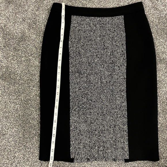 Pink Tartan Wool Blend Skirt - Picture 3 of 8